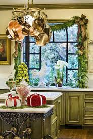 stunning christmas kitchen decorating