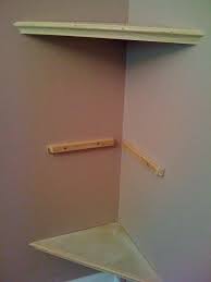 Ahhhhh Thats How Its Done Then The Penny Drops To The Shed Diy Corner Shelf Floating Corner Shelves Floating Shelves Diy