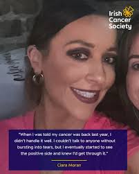 Going through cancer, no one knows what it's like unless they're going  through it themselves. Getting access to Irish Cancer Society-funded  counselling really helped me.” Ciara Moran, 30, from Offaly, was first