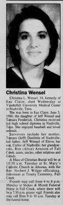 Obituary for Christina L. Wensel