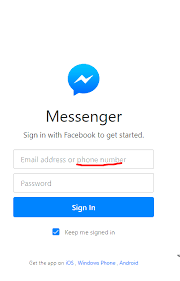 Sign in with facebook to get started. Is There A Way To Use Messenger On A Pc While Having An Account On Your Phone But Without Facebook Quora