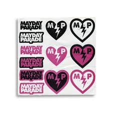 All of the members of mayday parade have seen it, and they loved it, and they recognize me because of it. Mayday Parade Logos