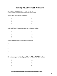 Finding Willingness Worksheet Dbt Skills Application Self Help In 2020 Dbt Skills Worksheets Dbt Skills Dbt