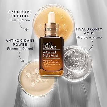 Amazon.com: Estée Lauder Advanced Night Repair Duo Face Serum Synchronized Multi-Recovery Complex with Hyaluronic Acid & Peptides | Anti Aging & Hydrating Serum, 1.7 Fl Oz (Pack of 2) : Beauty &