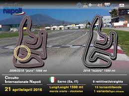 Circuito internazionale napoli is the scene of the most prestigious karting events in the world. New Track Layout For Circuito Internazionale Napoli In Sarno I
