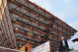 If You Re In The Area Why Not Pop Over To The Christmas Markets Pod Pyramidou Under The Pyramid At The Slovak Radio Heart Of Europe Bratislava Big Country