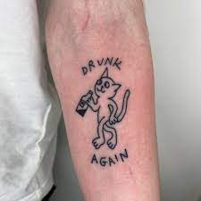 Drunk tattoo by muscadine bloodline is a song from the album burn it at both ends and was released in 2020. Drunk Again By Harry Mckenzie No Friends Tattoo Club Brighton Tattoos