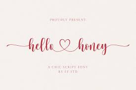 Every font is free to download! Hello Honey Personal Use Font 1001 Fonts