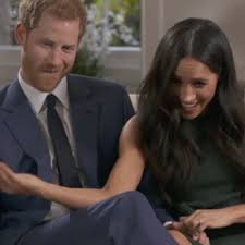 Watch the pair's first interview in full. Prince Harry And Meghan Markle Engagement Interview Bloopers Popsugar Celebrity