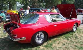1963 Studebaker Avanti--tubbed Prostreet--red Studebaker Custom Cars American Motors
