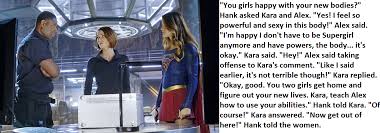 Switching Captions: Supergirl: Kara & Alex Switch Bodies: 3 & 4