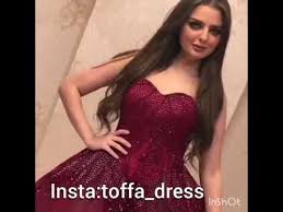 مجموعة فساتين مناسبات أنيقة ومميزة تناسب أخت العروس أم العروس Youtube Burgundy Evening Dress Ball Dresses Burgundy Prom Dress