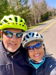 Beautiful spring day for a bike ride! 💞