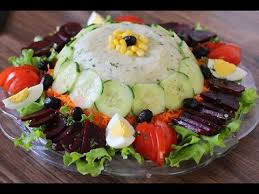 Salade Composee Mixed Salad سلطة خضار مشكلة Salades Composees Cuisine Marocaine Salade