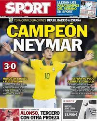Brasil dominó de principio a fin a una selección española que. Medios Espanoles Tras El 0 3 Con Brasil