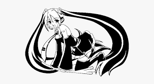 Zardy is a scarecrow from vs. Vocaloid Hatsune Miku Coloring Page Drawing Png Image Transparent Png Free Download On Seekpng