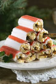 Gefullte Krabbenstabchen Mit Sprotten Und Kase Foodtempel Rezept Krabbenstabchen Snack Rezepte Leckere Vorspeisen