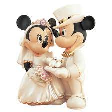 Disney Wedding Cake Topper 3 Tartas De Boda Originales Figuras De Novios Munecos De Boda