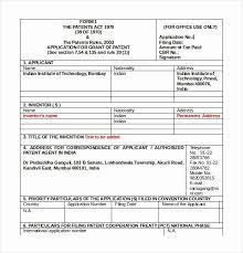 Provisional Patent Application Form New Provisional Patent Template Provisional Patent Application Application Form Patent Application