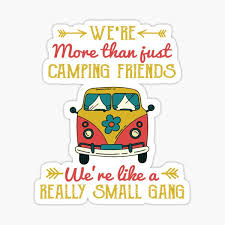 Roses are red, mud is brown. Funny Camping Sayings Stickers Redbubble