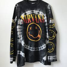Mid 90s Nirvana Tie Dye Smiley In 2021 Retro Outfits Vintage Shirts Aesthetic Clothes
