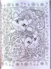 These free printable cat coloring pages will provide your children hours of fun. Creative Haven Creative Cats Coloring Book Adult Coloring Book Club