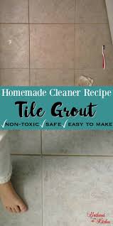 diy grout cleaner homemade recipe with