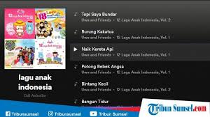 Kumpulan Lagu Anak Anak Indonesia Terbaik 2020 Mp3 Cocok Untuk Pertumbuhan Sang Anak Tribun Sumsel Kemudian pilih format file yang akan di unduh.