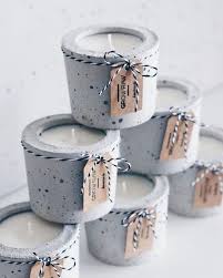 Kendin Yap Trendi Kendin Yap Trendi Kendin Yap Deco Beton Bougie Cire Soja Bricolage En Beton