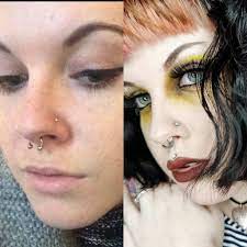 Looking Back At Old Photos 5 Years Ago I Got My Septum Pierced At An Alt Clothing Store It Wasn T Until Last Year I Found Out They Had Pierced Through My Cartilage