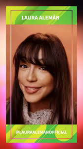 Thank you to the talented actress and singer, Laura Alemán for her  heartfelt shout out. Her dedication and creativity inspire us and everyone  in our community. Grateful to have her cheering us