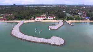 We are offering a package and family day seminar package with affordable prices. D Nelayan Beach Resort Melaka 2016 Radial Drone Youtube