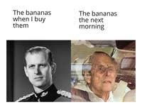 Prinz philip, der ehemann der britischen königin elisabeth ii., ist im alter von 99 jahren gestorben. Prince Philip Leaving Hospital Know Your Meme
