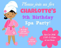 Birthday Ideas For 9 Year Old Daughter Uk How To Throw A Spa Birthday Party For Your Tween Spa Birthday Party Invitations Girl Spa Party Spa Party Invitations