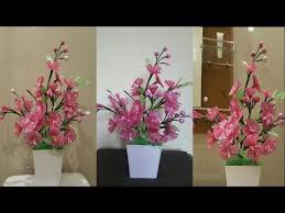 Cara Membuat Bunga Sakura Dari Plastik Kresek Bekas Kerajinan Idetrik Youtube Bunga Sakura Bunga Kreatif