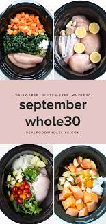 Easiest Whole30 Crockpot Recipes Real Food Whole Life Easy Whole 30 Recipes Healthy Crockpot Recipes Real Food Recipes