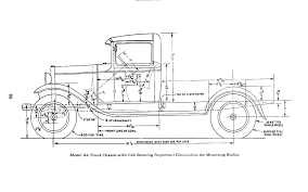 model a ford wood body plans 9 ford pickup ford models blueprints