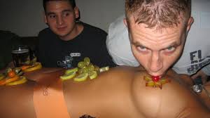 Nyotaimori-special served dinner in Tallinn