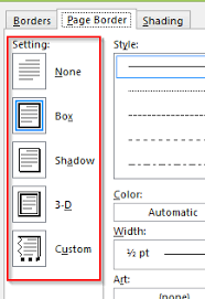 Insert Custom Border Into Word 2019 And 2016 Documents Easytweaks Com