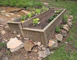 Raised garden beds can either be constructed onsite from recycled timber, sleepers, or corrugated iron. How To Build An Organic Raised Bed On A Sloped Yard Deeplysouthernhome