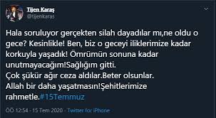 Trt 1'i ele geçirip tsk'nın darbe bildirisini okuttu. 15 Temmuz Da Darbe Bildirisi Okutulan Trt Spikeri Tijen Karas Paylasti Hala Bana O Soruyu Soruyorlar