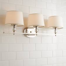 Crystal Accent Vanity Light 3 Light Shades Of Light