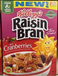 raisin bran now with cranberries