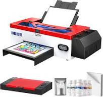 DSV DTF Printer A3 L1800 Transfer Printer Direct to Film Print Preheating T-Shirt Printing Machine for DIY Print Dark & Light Fabrics (Printer+Oven+5 ...
