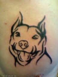 This is a maori tribal tattoo that is dominated by black and bold spirals known as 'koru'. Staffordshire Bull Terrier Tattoo Pitbull Tattoo Cool Tribal Tattoos Bull Tattoos