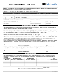 There are no specific insurance requirements for f visa holders set forth by the us department of state. International Student Claim Form