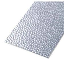 Tole Martele En Aluminium Brut Long 100 Cm X Larg 60 Cm X Ep 0 5 Mm Tole Aluminium Tole Deco Murale