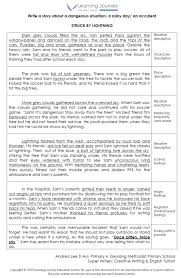 Model Compositions Primary Rainy Day Essay Writing Anchor Charts Rainy Day