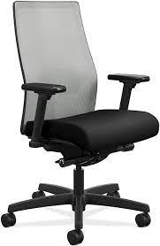 With three adjustable back heights, two seat sizes and four arm styles, it's designed for every user. Amazon Com Hon Ignition 2 0 Mid Back Adjustable Lumbar Work Fog Mesh Computer Chair For Office Desk Black Fabric Furniture Decor