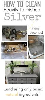 Clean Your Really Tarnished Silver Quickly And Easily With This Awesome Trick This Is So Good I House Cleaning Tips Cleaning Tarnished Silver Cleaning Hacks